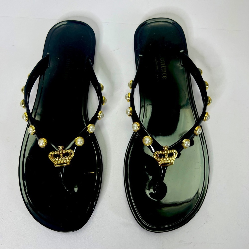 Juicy Couture Jelly Sandals Size 7